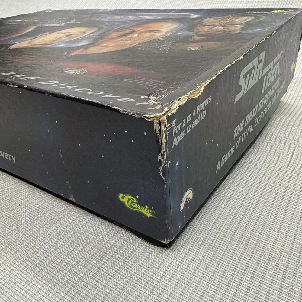 Star Trek The Next Generation A Game of Trivia, Exploration And Discovery 1993